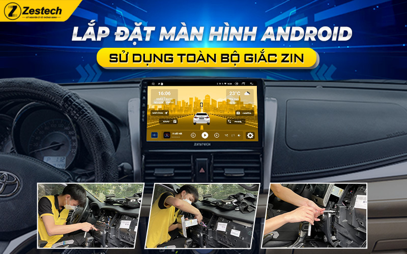 Các Loại Màn Hình Android Ô Tô Phổ Biến Hiện Nay
