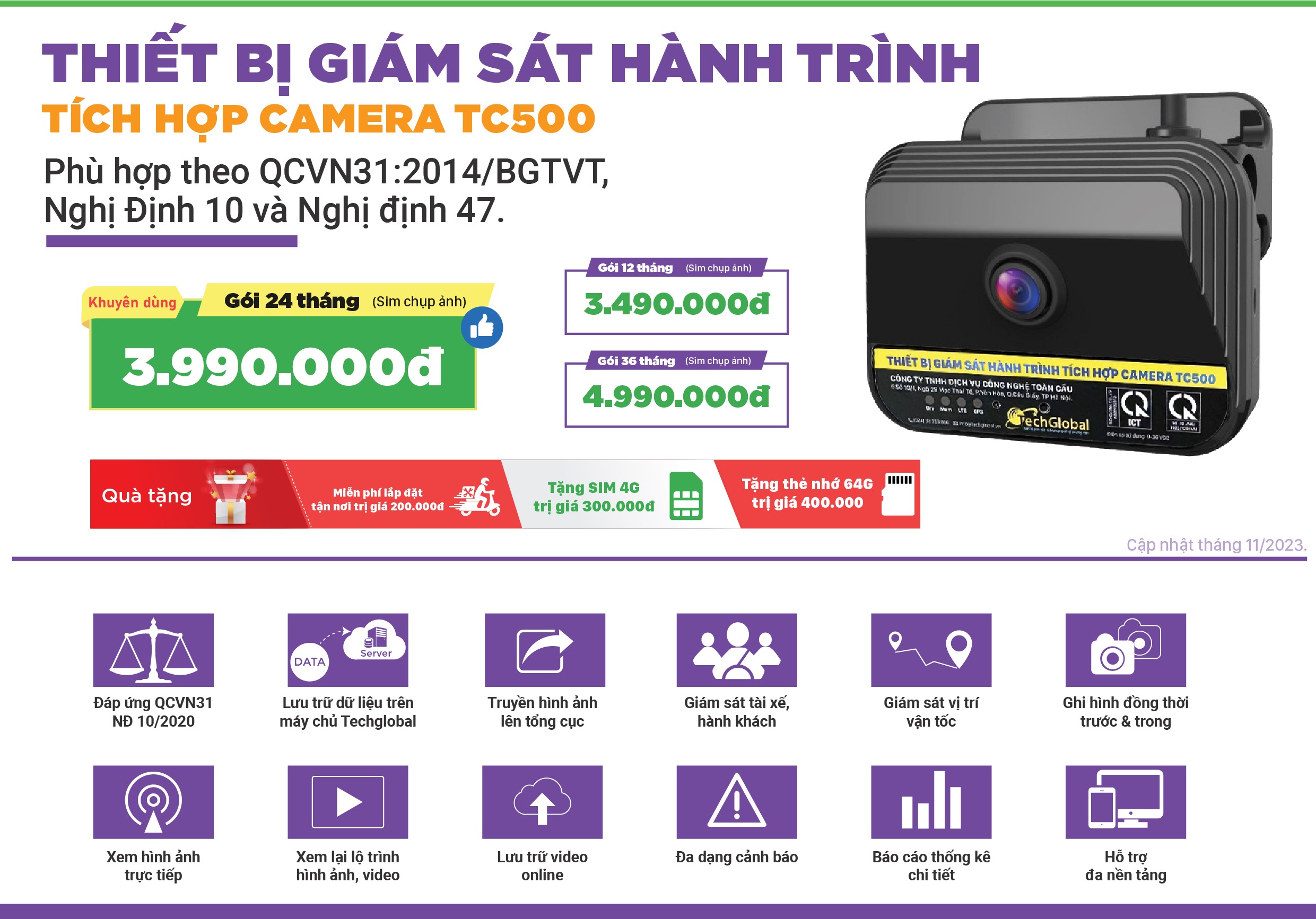 Tìm hiểu về thiết bị giám sát hành trình thông minh